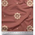 thumbnail image 1 of Soimoi Poly Georgette Fabric Artistic Floral Print Sewing Fabric Yard 42 Inch Wide, 1 of 3