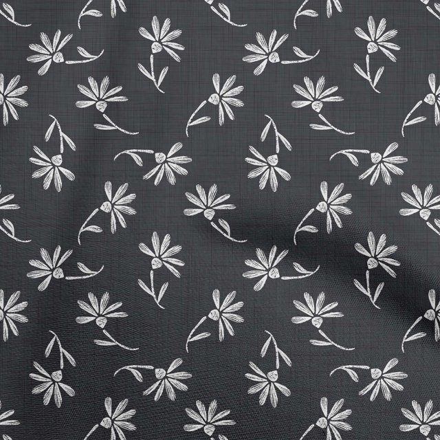oneOone Polyester Spandex Black Fabric Asian Block Sewing Craft Projects Fabric Prints By Yard 56 Inch Wide