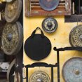 thumbnail image 2 of 1Pc Thickened Gong Storage Holder Portable Cymbal Protective Bag (Black), 2 of 8
