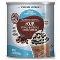 thumbnail image 3 of Big Train Low Carb Mocha Blended Ice Coffee Mix, Professional Keto-Friendly Frappe Base, 1.85 lb Can, Case of 12, 3 of 5