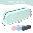 thumbnail image 3 of Silicone Pencil Case, Furenl Fashion Silicone Pencil Case – Large Capacity, Pure Color Pen Holder For & , Lightweight Supply (Available In 4 Colors), Pencil Pouch, 3 of 7