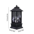 thumbnail image 3 of YIMWNYI Halloween Mini Lantern – Battery Operated LED Lantern for Home Décor, Portable Decorative Lantern for Table Centerpieces, Indoor & Outdoor Use, Hanging Light for Halloween Decorations, 3 of 6