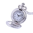 thumbnail image 4 of EGNMCR Vintage Round Dial Quartz Small Pocket Watch Classical Roman Scale Pocket Watch pocket watch, 4 of 6