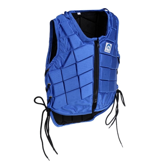 jinwen EVA Padded Horse Riding , Equestrian Body Waistcoat - Zippered Front and Kids CS