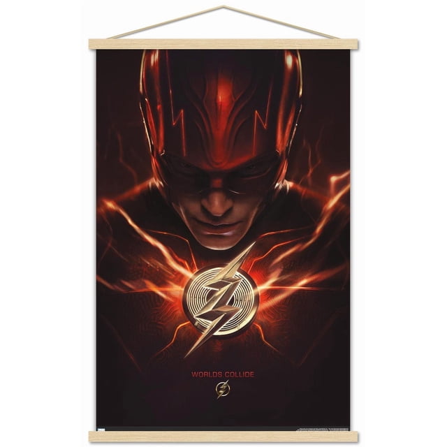 DC Comics Movie The Flash - The Flash One Sheet Wall Poster, 22.375" x 34"