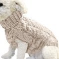 thumbnail image 2 of Kcodviy Pet Dog Shirt Rabbit Dog Winter Clothes Print Warm Coat Sweatshirt Dog Vest Pets Cat Warm Dogs Sweaters Clothes, 2 of 4