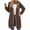 Coffeezip jusqu'à Capuche Polaire Femmes long, variante sur aohooy Chandails à Capuche en Molleton Zippés Décontractés pour Femmes Longs à Cordon Veste Décontractée Tunique d'Automne Manteaux Chandail à Capuche Surdimensionné avec Poches 2025 Café,L