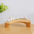 thumbnail image 2 of Christmas Ornaments Set Wooden Christmas Train Decorations Wooden Train Set, 2 of 8
