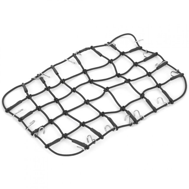 FAGINEY Luggage Roof Rack Net, Wear Resistant RC Luggage Roof Rack Net, For 1/8 1/10 RC Crawler Luggage Net Toy Car RC Car Model