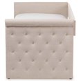 thumbnail image 4 of Baxton Studio Alena Fabric Daybed with Trundle in Light Beige, 4 of 7