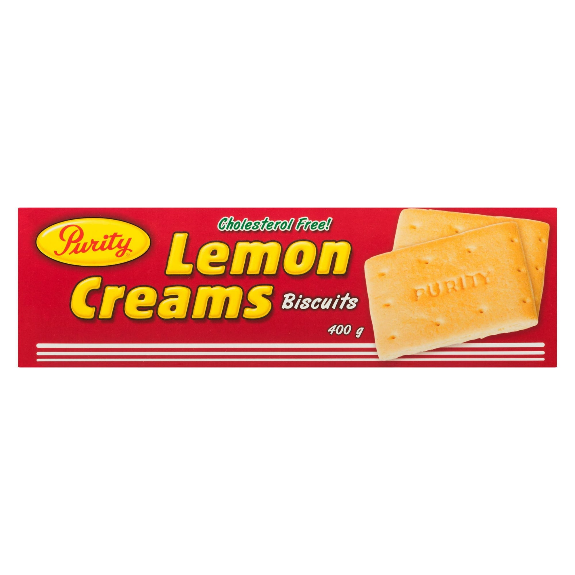 Biscuits Purity à la crème de citron