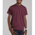 thumbnail image 2 of Youth Fine Jersey Tee, S, Vintage Burgundy, 2 of 5