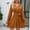 Yellow, variant on Gspmoly Dresses for Women, Fashion Women Long Sleeve Solid Color V-Neck Short Skirt Casual Dress Wedding Dresses for Women Holiday Deals