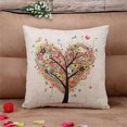 thumbnail image 1 of EGNMCR Taies d'Oreiller, Housses d'Oreiller en Lin, Housse de Coussin Décorative en Lin, 1 of 2