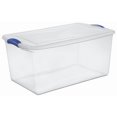 thumbnail image 1 of Sterilite 62 Liter Stadium Blue Latch Box, 62 Liter, 1 of 4