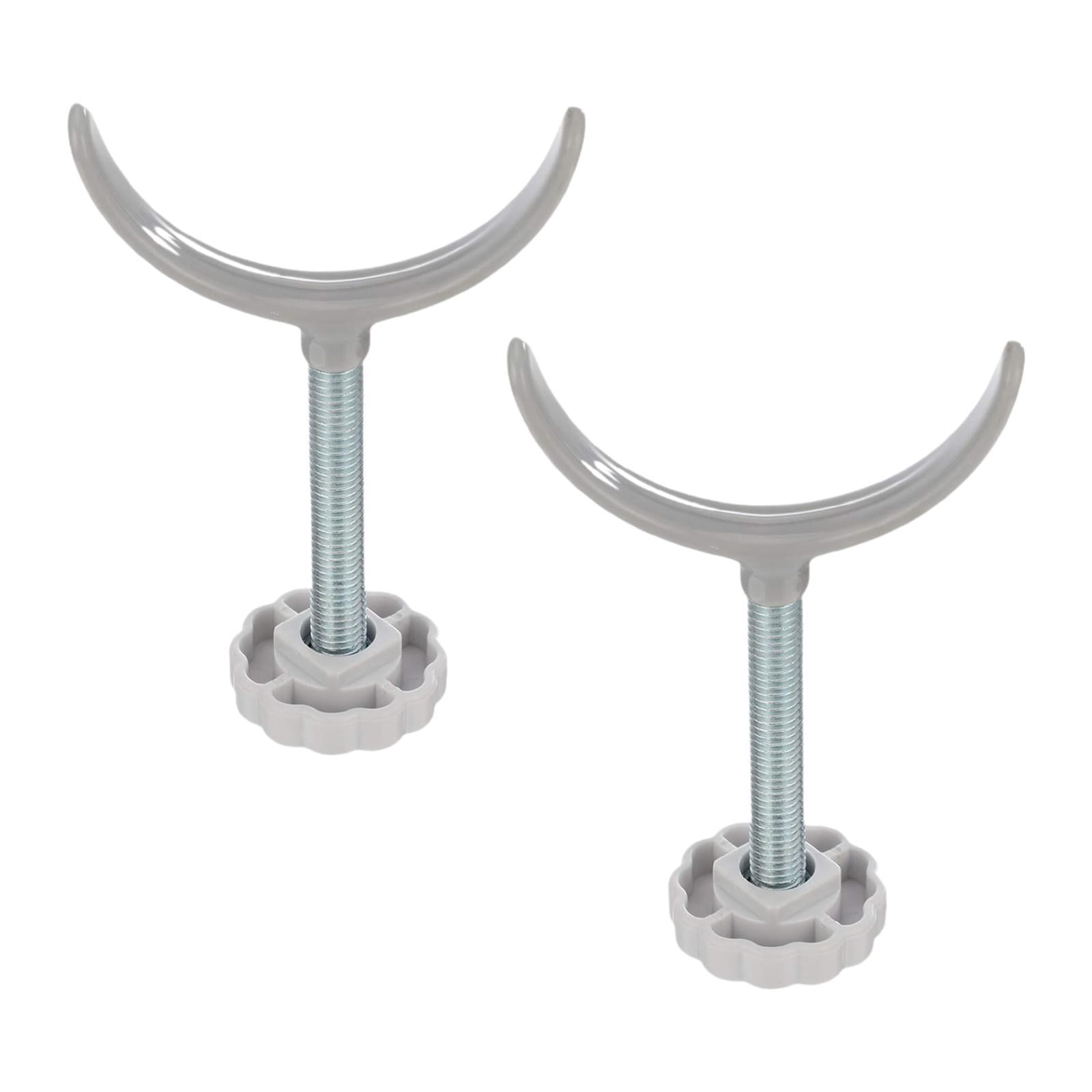 Siruishop 2Pcs Baby Gate Banister Adapters Convenient Wear Resistant Gate Spindle Rods
