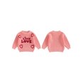 thumbnail image 2 of Gupgi Chandails de Printemps pour Filles, Mode Cœur d'Amour, Manches Longues, Col Rond, Pulls pour Bébés Filles, 2 of 9