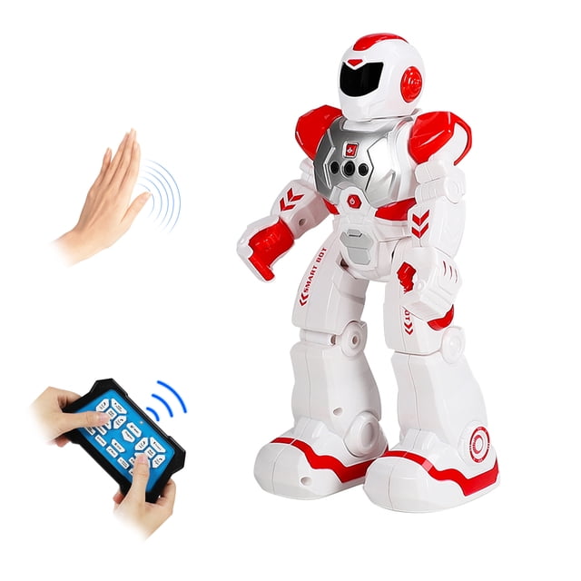 Robot Intelligent pour Télécommande Robot à Détection de Gestes Chantant Dansant Programmable Éducation Précoce avec Télécommande pour Garçons et Filles