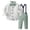 Green, variant on Splozh Infant Baby Boys Girls Christmas Set Baby Boys Cotton Linen Formal Suspenders Outfits with Bowtie Toddler Long Sleeve Gentleman Wedding Dress Clothes Green,6-12 Months
