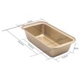 thumbnail image 2 of Zaqw Baking Bread Loaf Pan, Non-stick Carbon Steel Rectangle Baking Tray for Oven Baking, 2 of 7