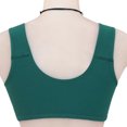 thumbnail image 5 of Plus Size Bras With Back Fat Coverage Woman's Embroidered Glossy Comfortable Breathable Bra Underwear No Rims Sleep Bras on Clearance, 5 of 5