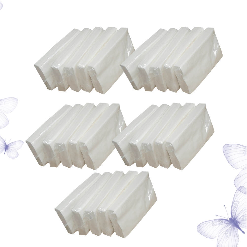 LOLIPPYY 30pcs in a Pack Kitchen Paper Towels Napkin White Absorbent for Hotel