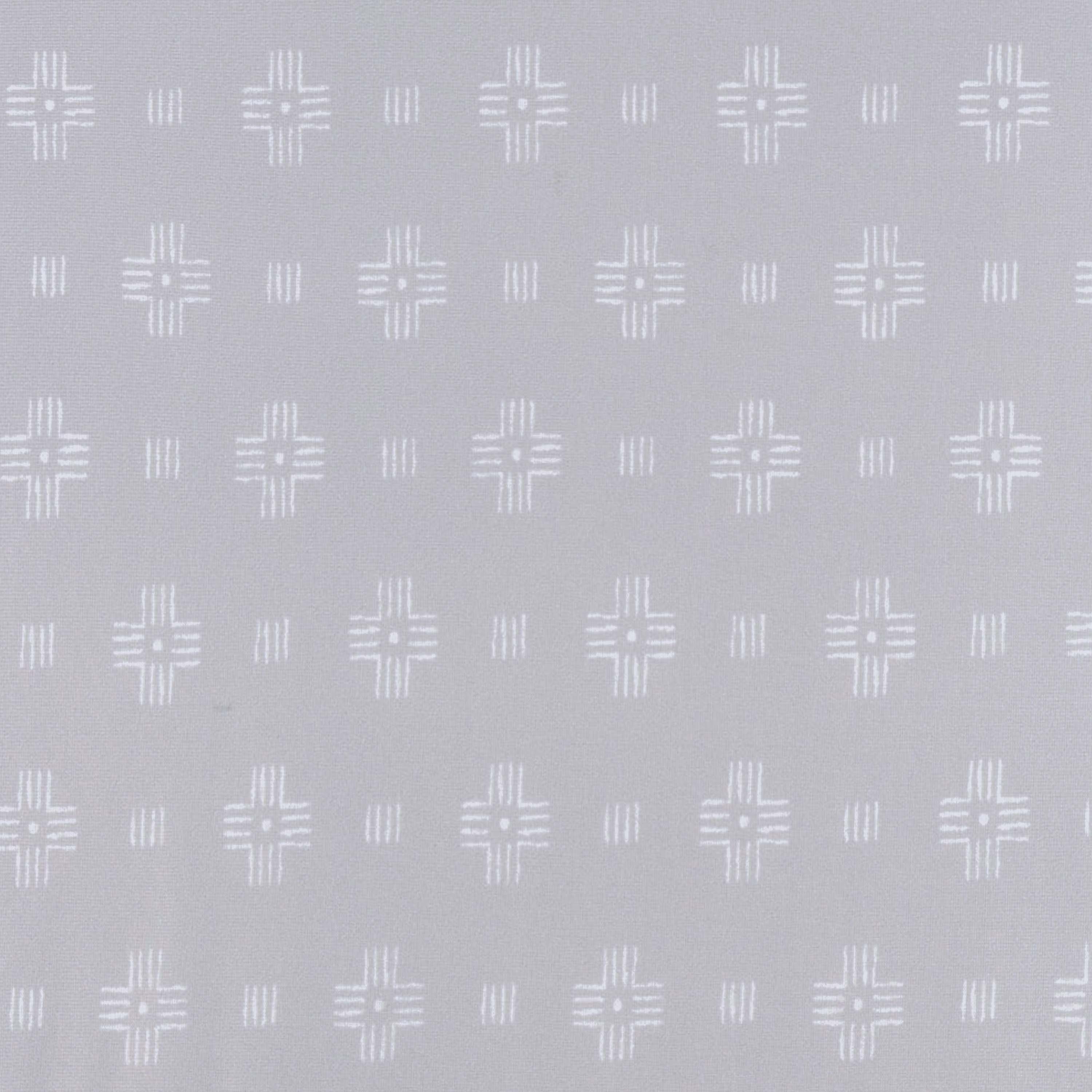 Drap-housse Gerber en maille beige à motif floral rétro (lot de 1).