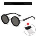 thumbnail image 2 of Hearth & Gear Nd Filter Sunglasses 1–9 Step Manual Shade Control 2025 Adjustable Tint Polarized Round Sunglasses With ND9 Stepless Adjustable Sunglasses For Men 1 To 9 Gears Beach Sunglasses 100, 2 of 5