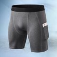 thumbnail image 3 of Men Compression Shorts Fitness Cycling Quick Drying Gym Workout Running Sports Underwear, 3 of 8
