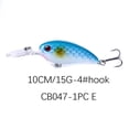 thumbnail image 3 of VONKY 3D Eyes Plastic Perch Lures Hooks Simulation Fish Bait Deep Sea Bass Fishing Tackle Aritificial Lures, 3 of 5