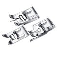 thumbnail image 2 of Wweixi 1/4 Inch Patchwork Presser Foot Metal Rustproof Stitch Ditch Foot Household Sewing Machines Accessories, 2 of 9