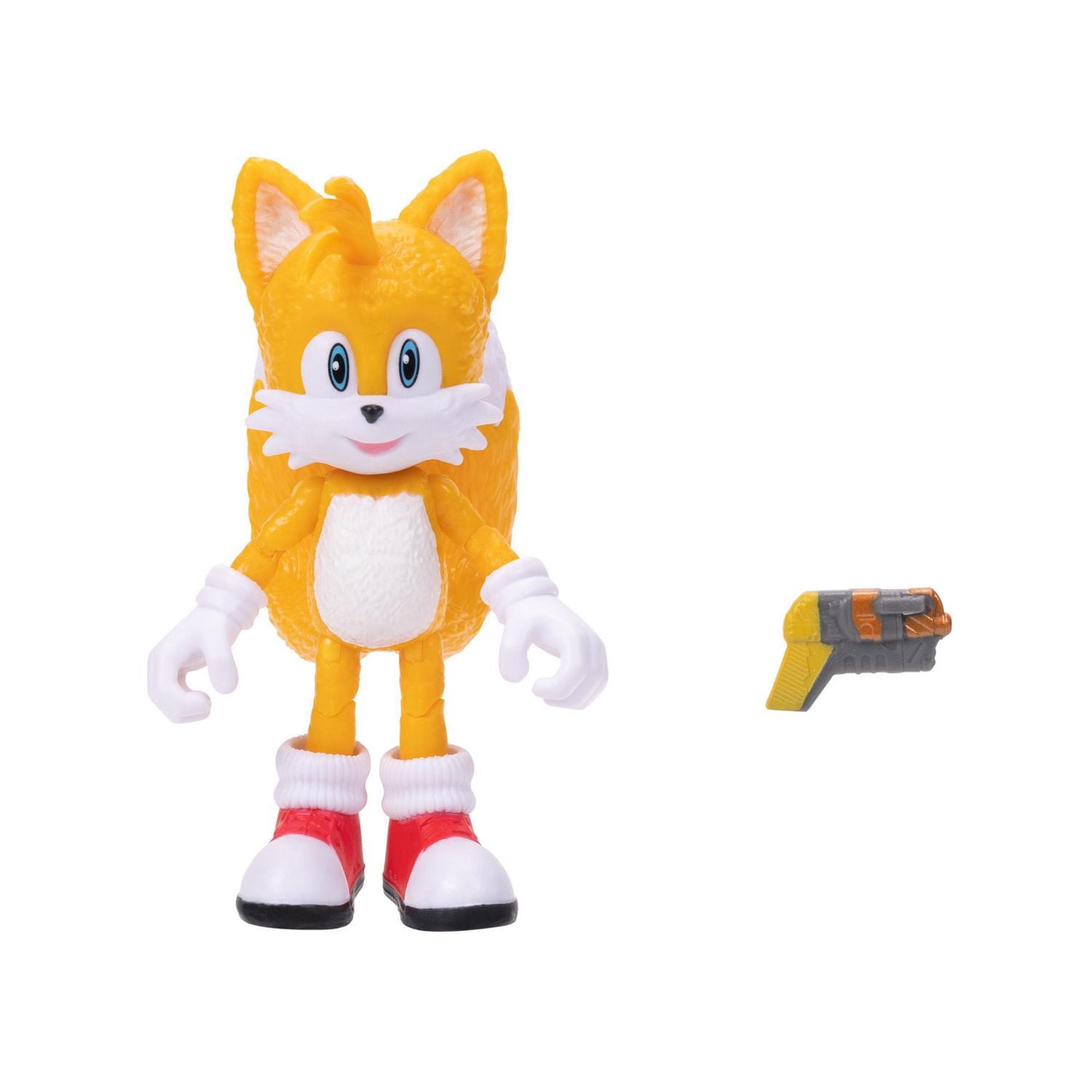 Figurine Tails à l'échelle de 4 pouces du film Sonic le Hérisson 2