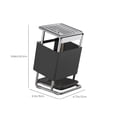 thumbnail image 3 of Kyursd Summer Home/Kitchen Organizers and Storage Special Offer！Stainless Steel Knife Block Countertop Knife Organizer Multi-Slot Knife Block Kitchen Knife Storage Rack, 3 of 7