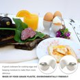 thumbnail image 3 of LRXIYODE Egg Shape Egg Cooker White PP Moisture Retention 1Pack, 3 of 7