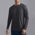 thumbnail image 4 of zfhfof Men's Sun Protection Athletic Shirts Long Sleeve Rash Guard Swim T-Shirts Lightweight Quick Dry Fishing Running Workout Shirts, 4 of 8