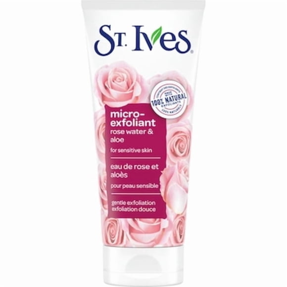 St. Ives Rose Water & Aloe Vera Gentle Smoothing Scrub