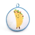 thumbnail image 1 of Yellow Insulated Tortilla Warmer Holder – 12 Inch Fabric Pouch for Corn/Flour Chips, Bread & Pizza, Keeps Warm up to 1 Hour, 1 of 7