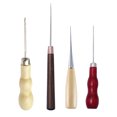 thumbnail image 2 of 4 Pieces Handheld Tool Compact Size Handily Gripped Punching Stainless Steel Workmanship Punching Awls Rustproof Dressmaker Accessories Woodworking Supplies DIY Prop, 2 of 6
