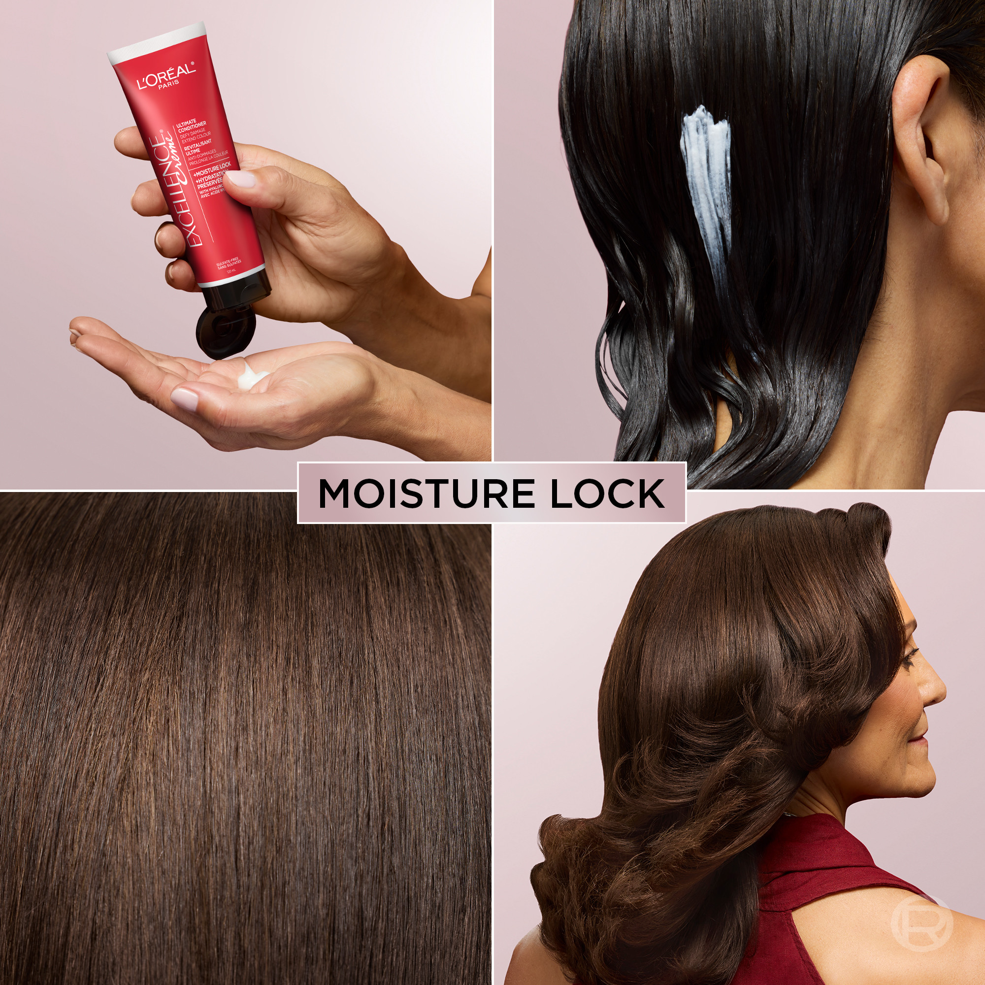 L'Oréal Paris Excellence Revitalisant Ultime Hydratation Préservée, Masque capillaire et Soin pour les cheveux, 120 ml