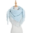 thumbnail image 4 of Dvkptbk Foulards pour Femmes Mode Hiver Femmes Foulard Colorée Décontractée Foulard à Franges Châle Vêtements en Liquidation, 4 of 5