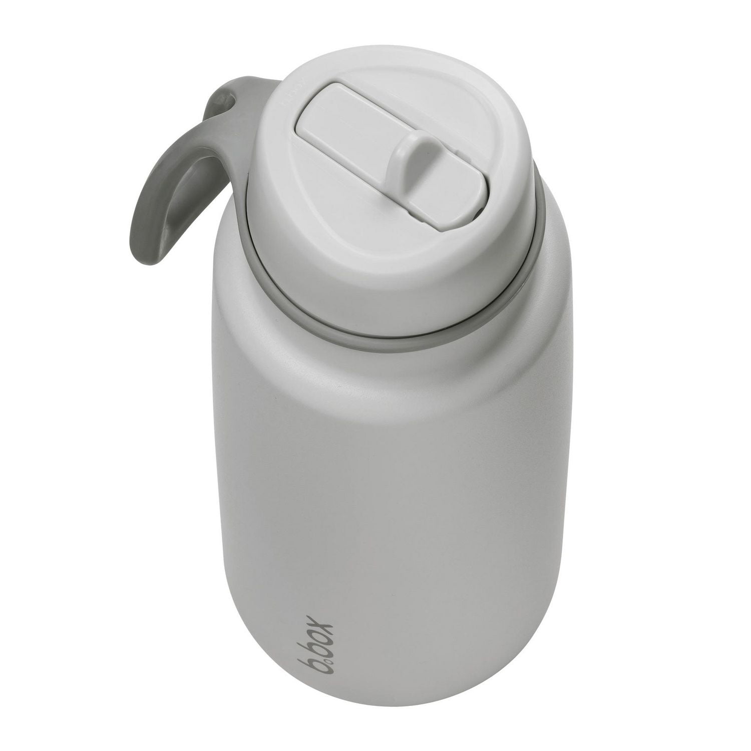 b.box - Gobelet isotherme à couvercle rabattable avec paille, grande bouteille d'eau durable pour adolescents et adultes, bouteille d'eau de voyage, isolation triple couche, sans BPA, 34 oz