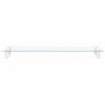 thumbnail image 2 of vidaXL Monitor Stand White 100x35x8 cm Tempered Glass and Metal, 2 of 5