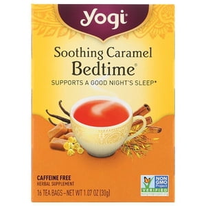 Yogi Tea - Soothing Caramel Bedtime, 16 Bags, 1.1 oz