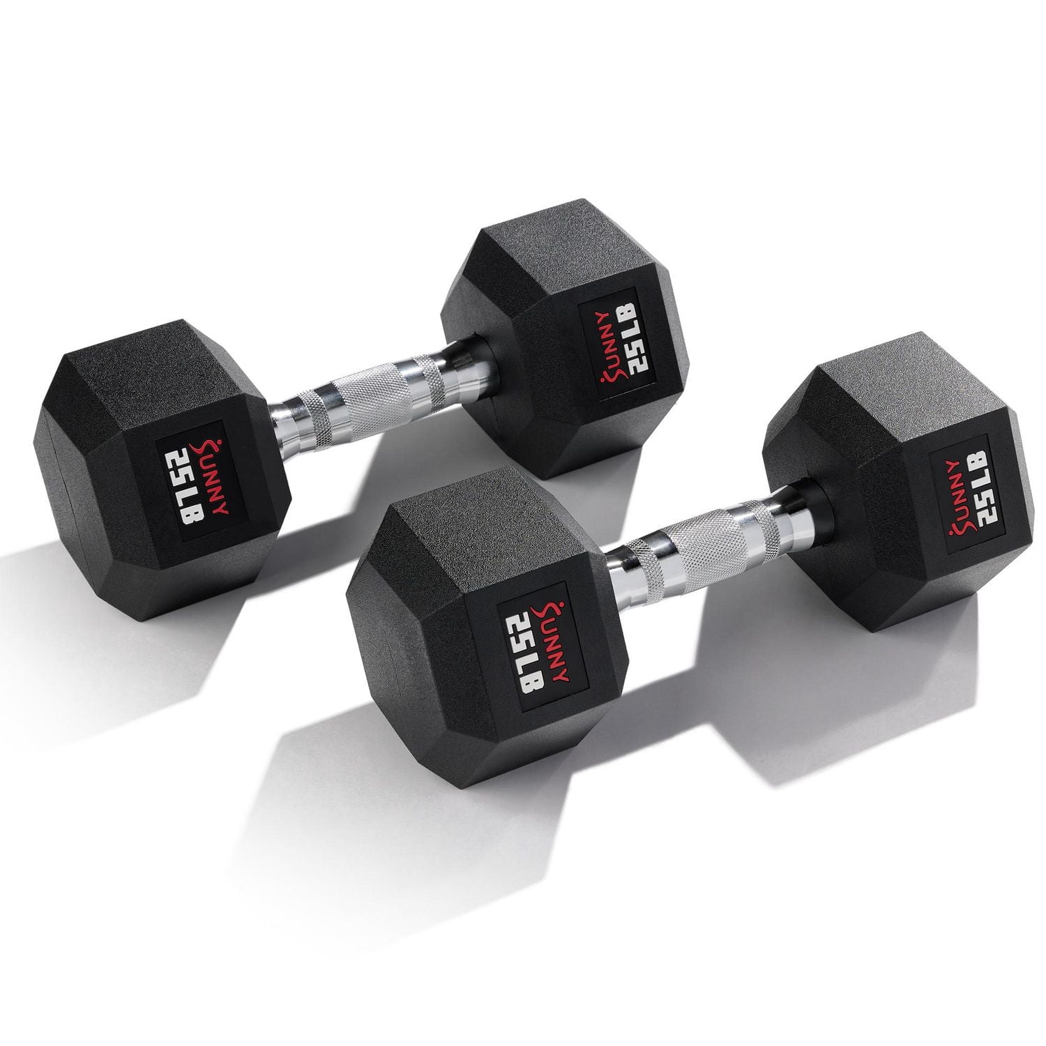 Sunny Health & Fitness Core Fit Hex Style Dumbbell 25 LBS- SF-DB03