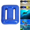thumbnail image 4 of Almencla Poids de Plongée Solides Pièces de Contrepoids Sport Natation Bleu Bleu 1500g, 4 of 6