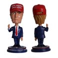 thumbnail image 1 of Mini Figurine Collection Donald Trump . 7" high. Lifelike Character, Hand-Painted Novelty Gift, with Red Hat, 1 of 7