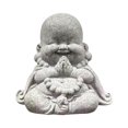 thumbnail image 4 of LNGOOR Statue de Bouddha Antique Assise pour Table Intérieure, 4 of 9
