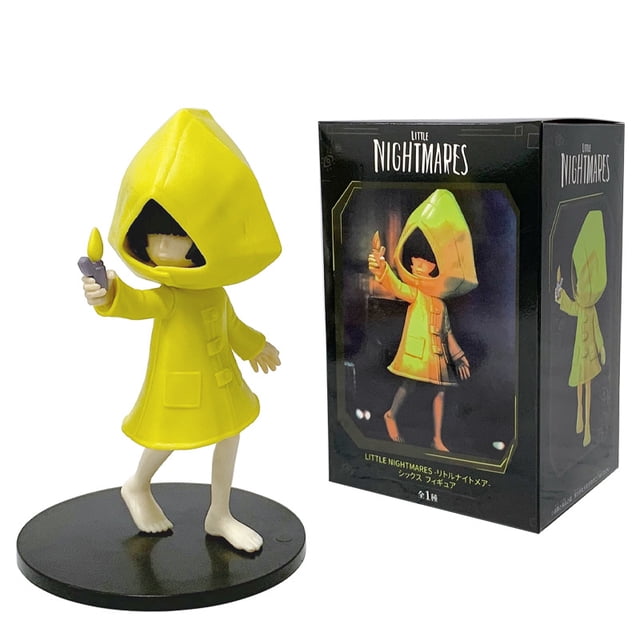 Little Nightmare Six Action Figure, 15cm Collectible Model with Candle, Base and Box