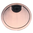 thumbnail image 3 of 80mm Computer Metal Grommet Desk Table Cable Tidy Outlet Wire Cover, 3 of 9