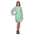 thumbnail image 4 of Moomaya Printed Cotton Robes For Women Plus Size Kimono Robe Short Nightwear, 4 of 6